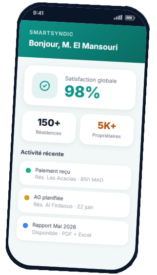 SmartSyndic – Application mobile